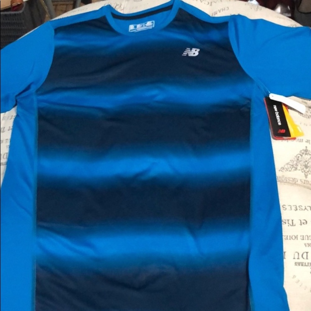 NWT New Balance blue top size medium